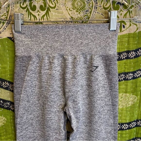 Gymshark Charcoal Flex High Waisted Leggings Size Small - Picture 5 of 14